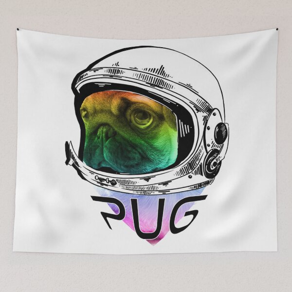 Item preview, Pug Astronaut Puppy Dog designed and sold by Bacilococo.