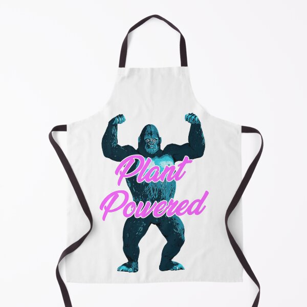 Item preview, Plant Powered Gorilla Vegan muscle Pink designed and sold by PeterADesign.