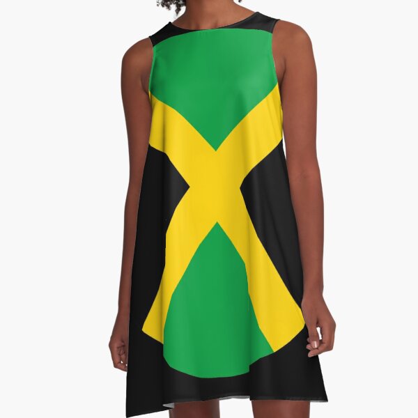 Jamaican Pride 0292 A-Line Dress