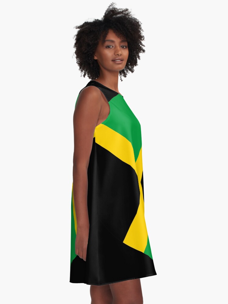 Alternate view of Jamaican Pride 0292 A-Line Dress