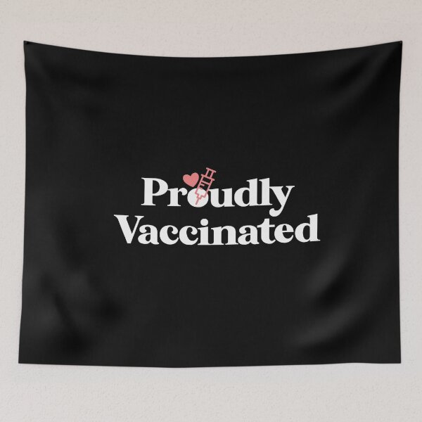 Item preview, Proudly Vaccinated Pro Vaccine designed and sold by Grafik Traffik.