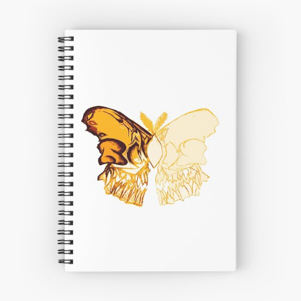 Item preview, Burnt Butterfly Skull designed and sold by LadyMayDesigns9.