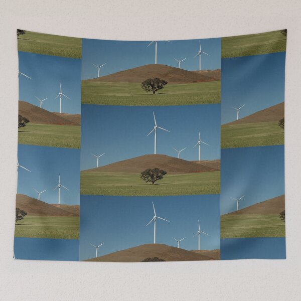 Item preview, Tree and Windmills, Hallett Hills, South Australia 2018 designed and sold by muz2142.