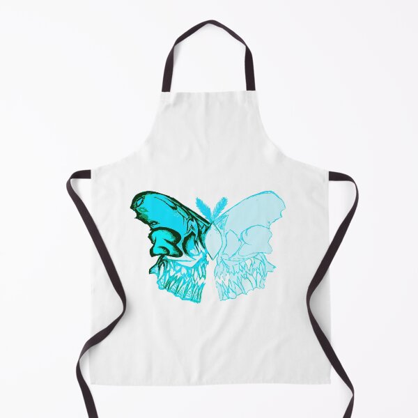 Item preview, Blue Butterfly Skull designed and sold by LadyMayDesigns9.