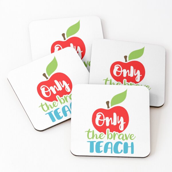 Item preview, Only the brave teach designed and sold by Mo-2000.