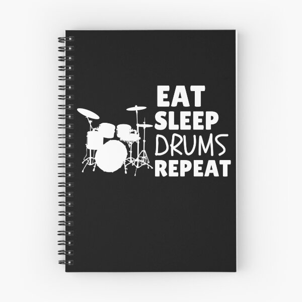 Item preview, Eat Sleep Drums Repeat designed and sold by TeePartyHost.