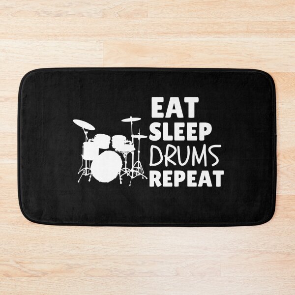 Item preview, Eat Sleep Drums Repeat designed and sold by TeePartyHost.