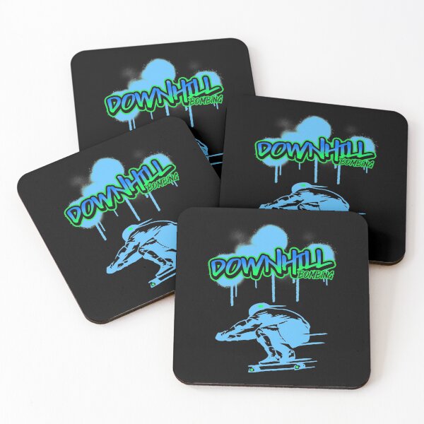 Item preview, Down Hill Bombing skateboarding designed and sold by Six Deers.