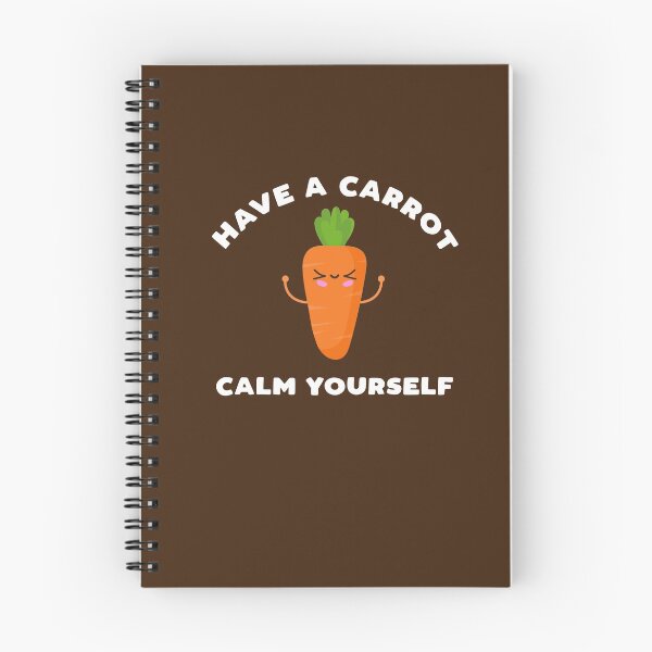 Item preview, Have A Carrot Calm Yourself Kawaii Cute Face Funny Humorous Gaming Meme designed and sold by gkao.