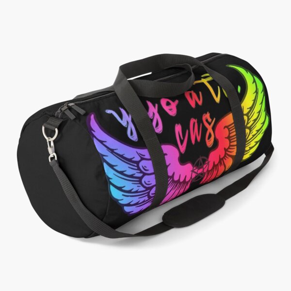 Artikelvorschau, Destiel DeanCas Spanish Wings „y yo a ti“ (Rainbow Version) entworfen und verkauft von MinaMonsterMash.