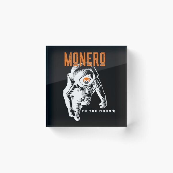 Item preview, Monero XMR Cryptocurrency Moon Man designed and sold by Bitcoin-Fashion.