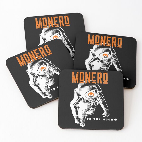 Item preview, Monero XMR Cryptocurrency Moon Man designed and sold by Bitcoin-Fashion.