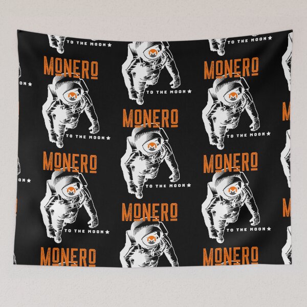 Item preview, Monero XMR Cryptocurrency Moon Man designed and sold by Bitcoin-Fashion.