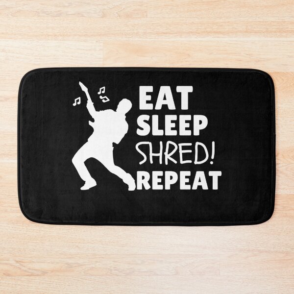 Item preview, Eat Sleep Shred Repeat designed and sold by TeePartyHost.