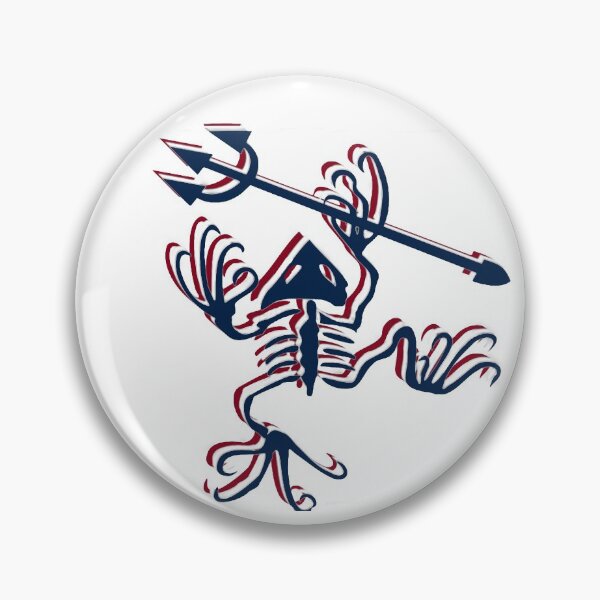 Item preview, RED WHITE AND BLUE SEAL TEAM BONE FROG designed and sold by THE AMERICAN TEEVANGELIST.