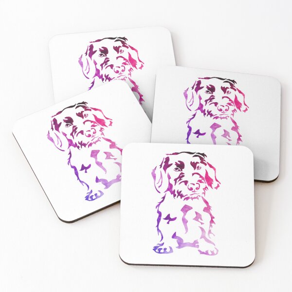 Item preview, Wirehaired Dachshund Dog  designed and sold by DoodlesnPoodles.