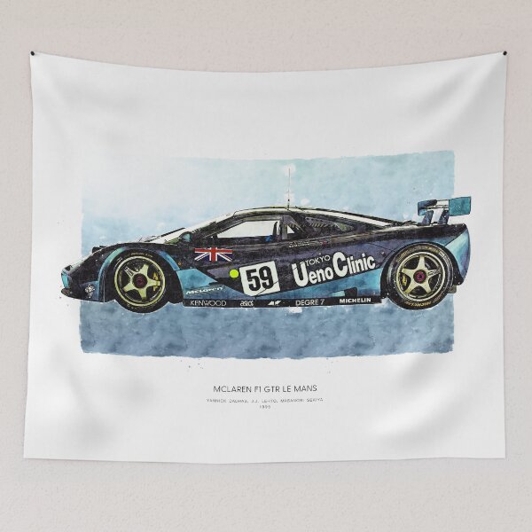 Item preview, McLaren F1 GTR 1995 Le Mans Winning Car - Side Art designed and sold by d25bev.