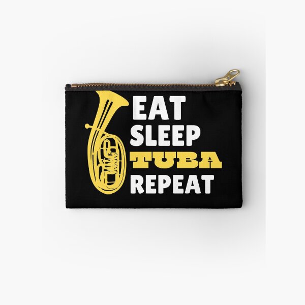 Item preview, Eat Sleep Tuba Repeat designed and sold by TeePartyHost.