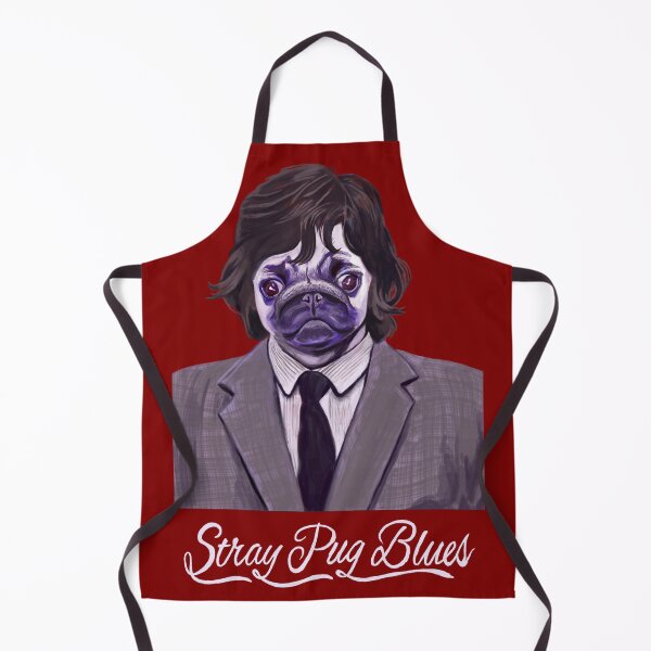 Item preview, Stray Pug Blues, a Rolling Pugs production. designed and sold by Scott C. L. Hollingsworth.