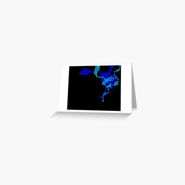 Blue Dreams Greeting Card