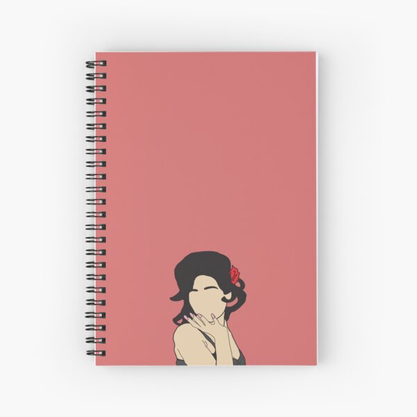 Amy Winehouse Rose dans les cheveux # 1 Cahier à spirale