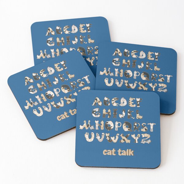 Item preview, Cat alphabet cat talk designed and sold by Sandra Fox.