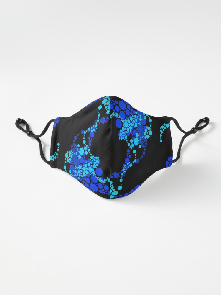 Alternate view of Blue Dreams Mask