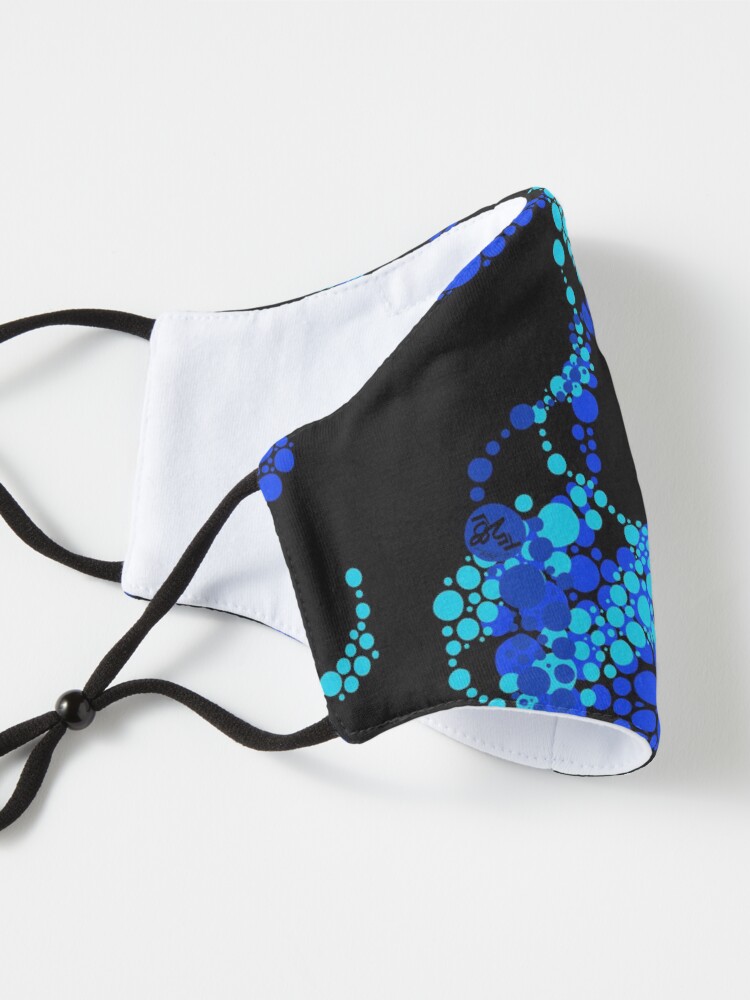 Alternate view of Blue Dreams Mask