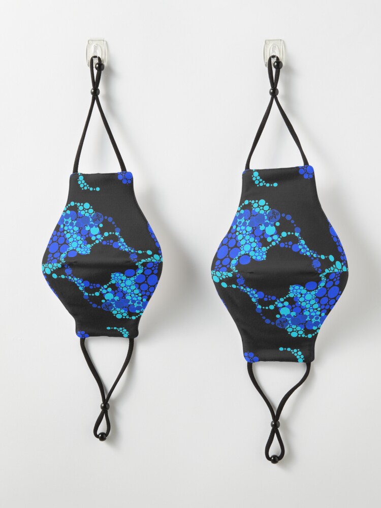 Alternate view of Blue Dreams Mask