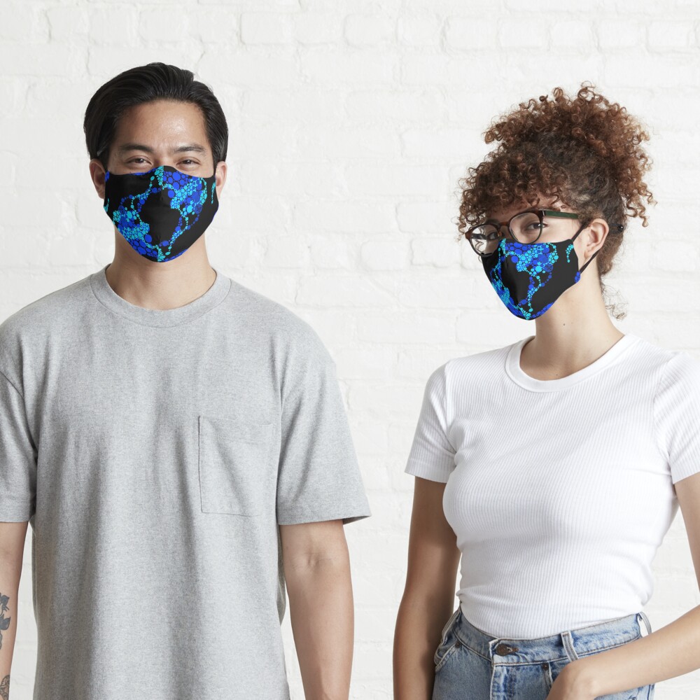 Blue Dreams Mask