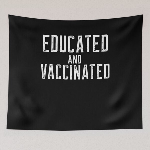 Item preview, Camiseta educada y vacunada designed and sold by broiler1993.