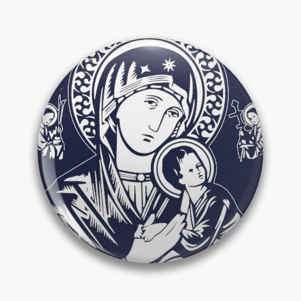 Item preview, Our Lady Of Perpetual Help (on navy) designed and sold by neteor.
