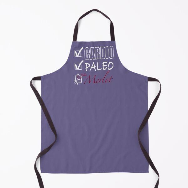 Item preview, Cardio Paleo Merlot White and Red designed and sold by Sufferingsoup.