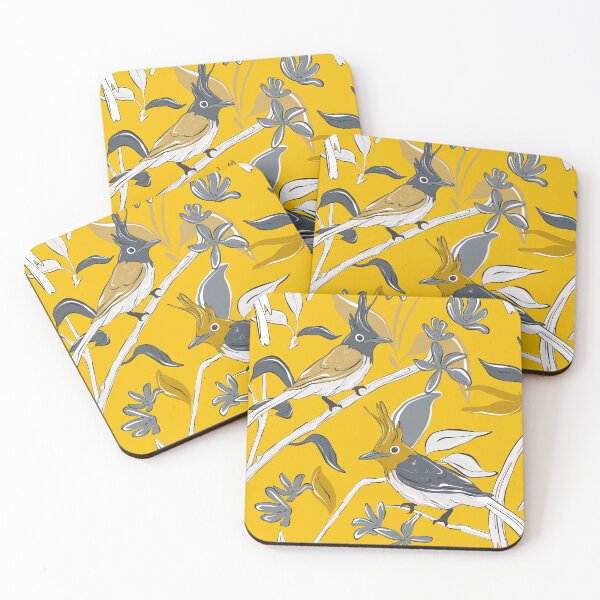 Item preview, Birds on plants, wild parrot  cute print designed and sold by Milatoo.