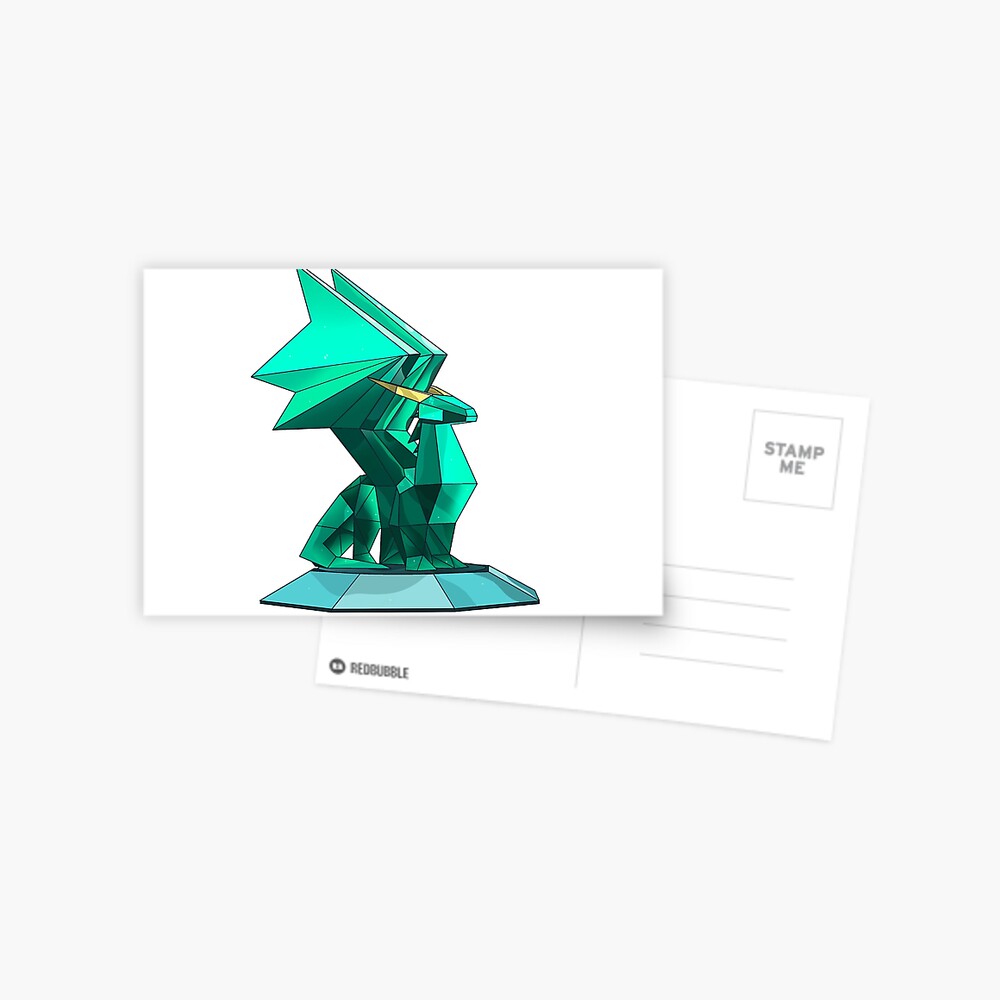 Vista previa del artículo con la obra «Postal», diseñado y vendido por WitheredUK.