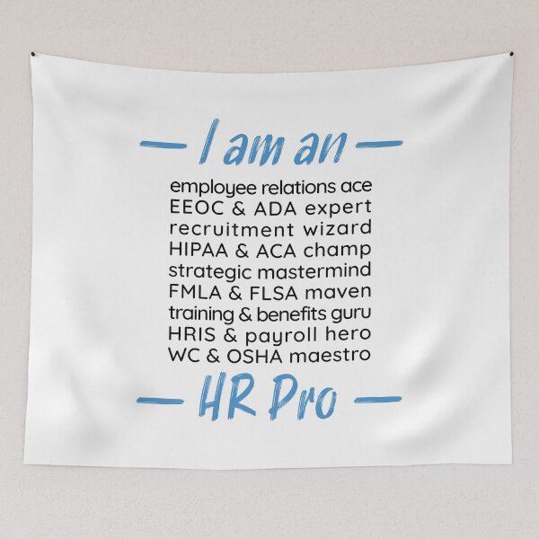 Item preview, I Am An HR Pro designed and sold by fotollissimo.