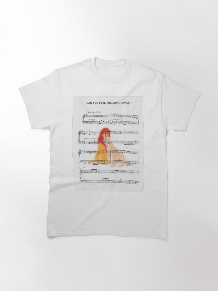 Thumbnail 2 of 7, Classic T-Shirt, Feel The Love designed and sold by Dislover.
