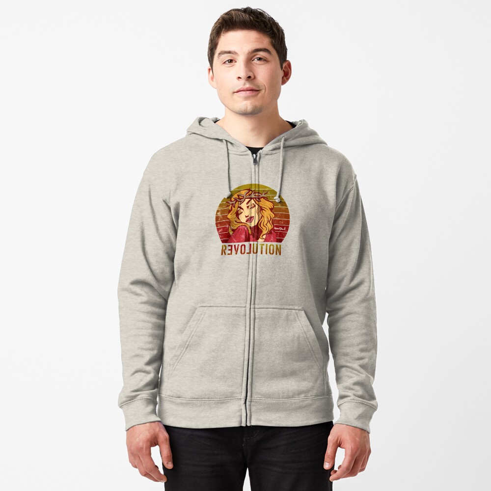 Item preview, Zipped Hoodie designed and sold by alonicaink.