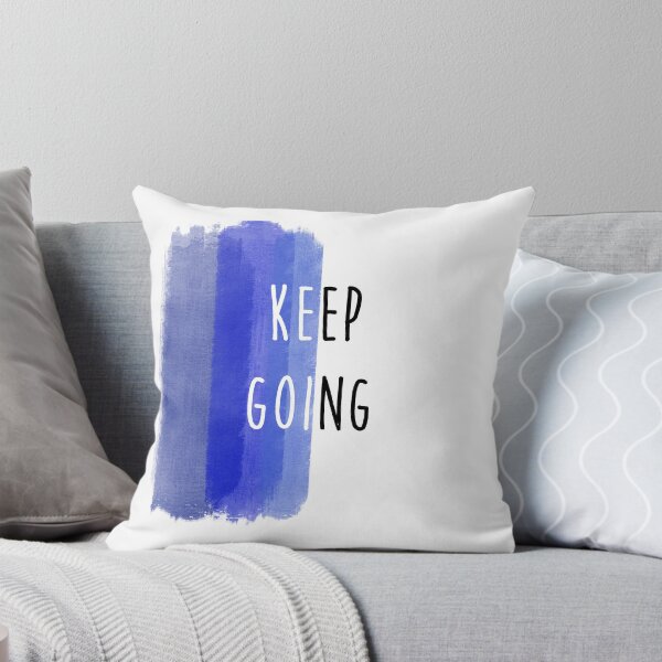 Artikelvorschau, Mach weiter Blue Inspo entworfen und verkauft von sassystickerco.