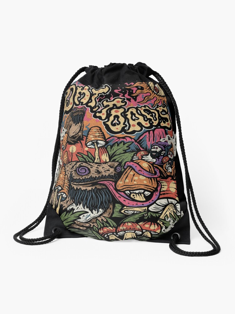Rave Backpack / Trippy Festival Gear Bag / Minimalist Travel Bag - Etsy