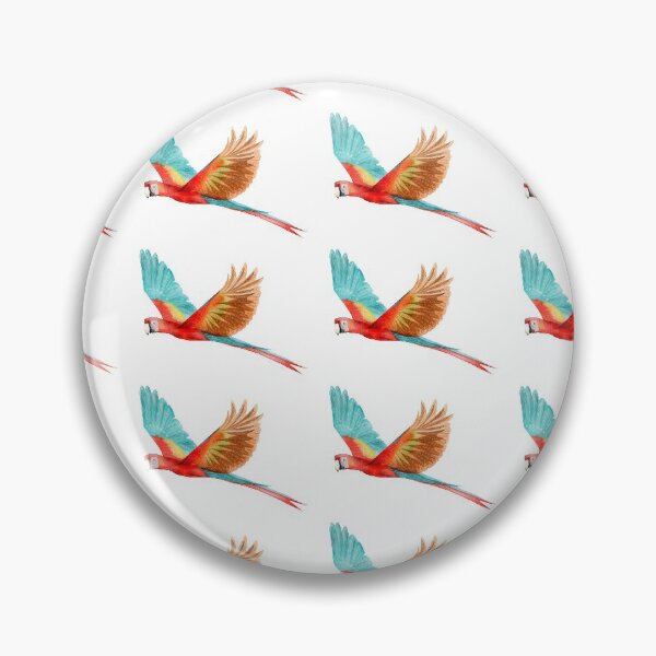 Item preview, Watercolor exotic birds tropical designed and sold by Openspace2020.
