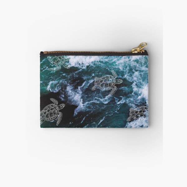 Item preview, ocean (turtle outline) designed and sold by Ava Benham.