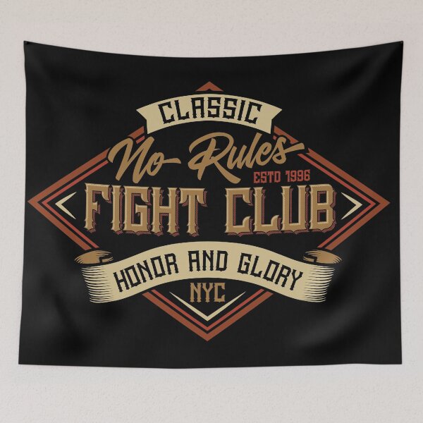 Item preview, Classic No Rules Fight Club NYC - Honor And Glory designed and sold by Sinfamous.