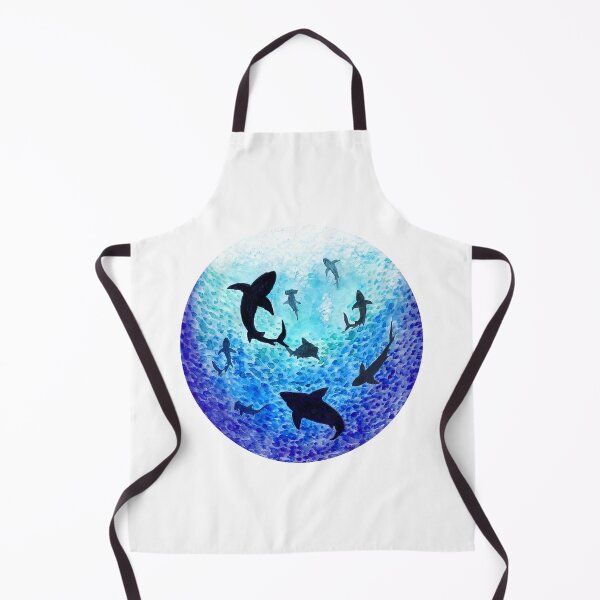 Item preview, Sea of Sharks designed and sold by Aspen Workman.