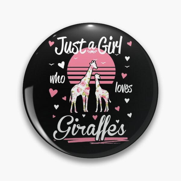 Item preview, Giraffe Girl Loves Giraffes designed and sold by Jindohu58299.