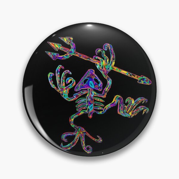 Item preview, psychedelic SEAL TEAM BONE FROG designed and sold by THE AMERICAN TEEVANGELIST.
