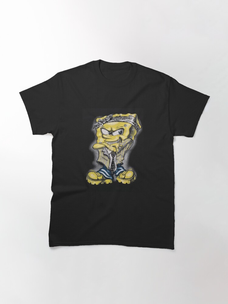 Thumbnail 3 of 7, Classic T-Shirt, Gangster spongebob 2 designed and sold by staceyxoxo.