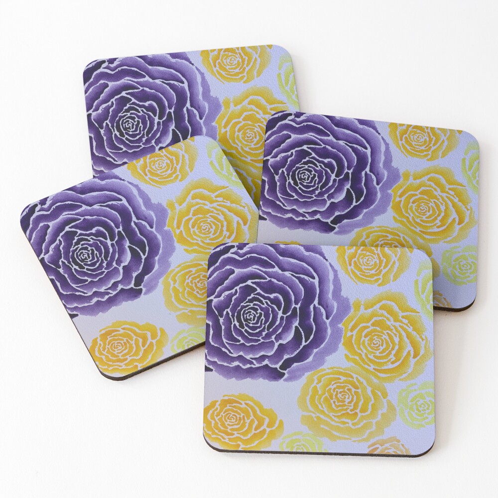 Item preview, Coasters (Set of 4) designed and sold by Rosesbyrobin.
