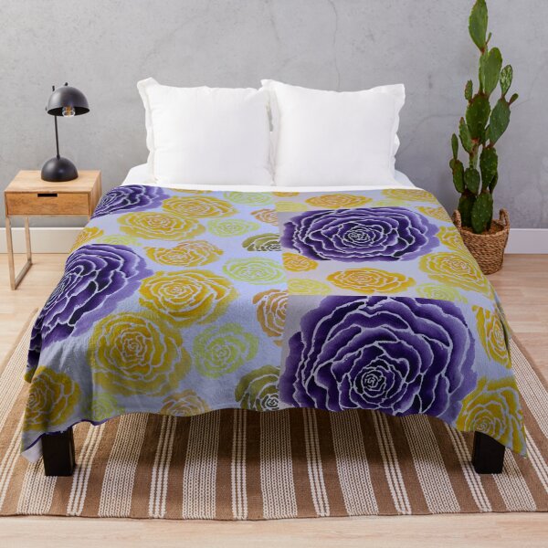 Item preview, Yellow & Purple Roses designed and sold by Rosesbyrobin.