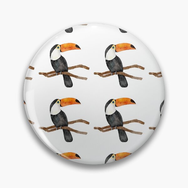 Item preview,  Watercolor exotic birds tropical designed and sold by Openspace2020.
